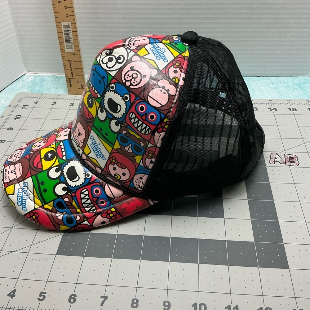 Producer bros SnapBack baseball‎ cap- Colorful Cartoon Character Cap - Picture 2 of 7